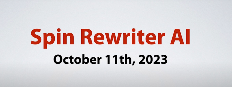 Spin Rewriter Review 2023- “Spin Rewriter Features and User Insights”